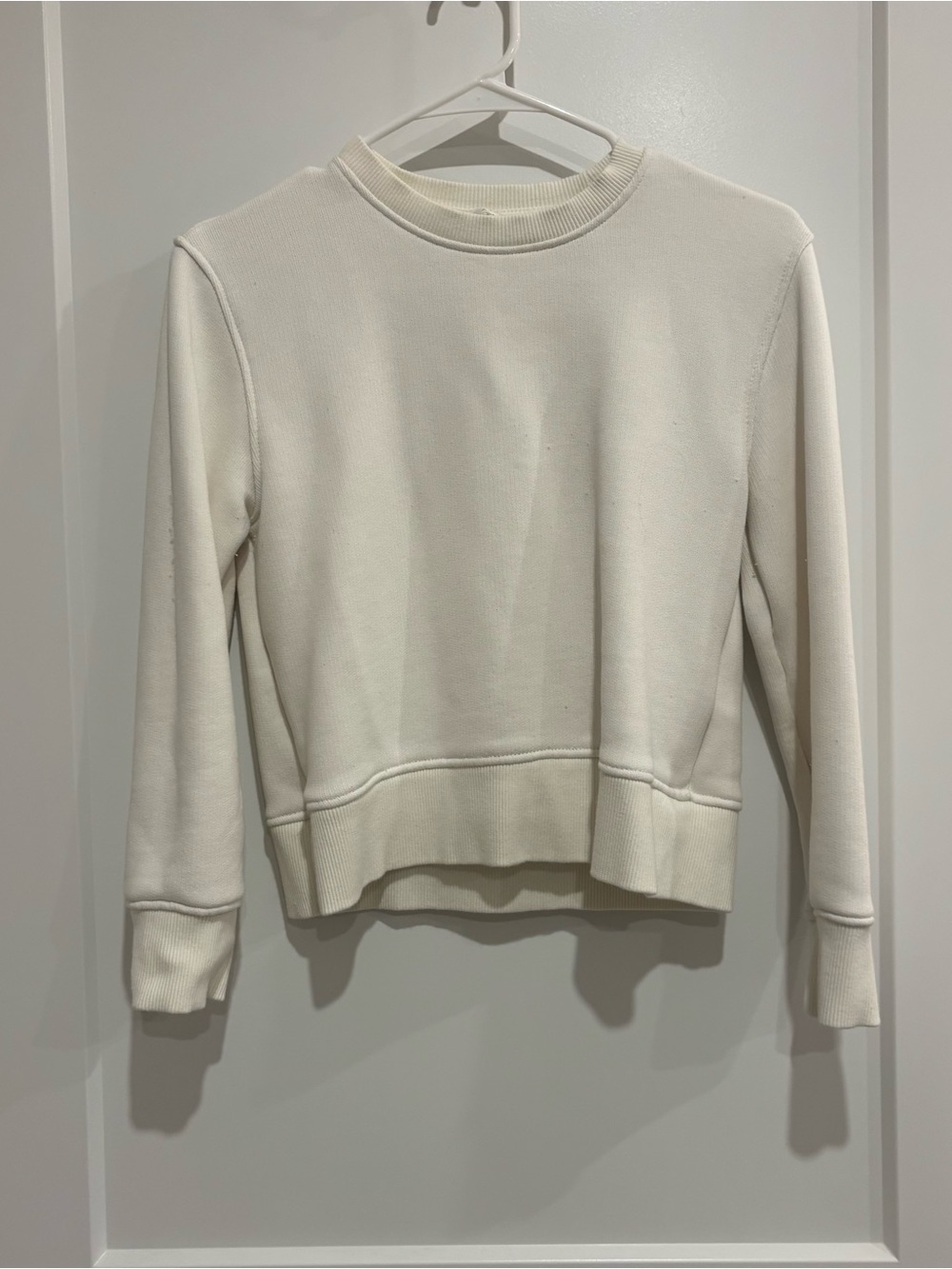 Zara Basic Cotton Sweatshirt Size: S - Picture 4 of 4